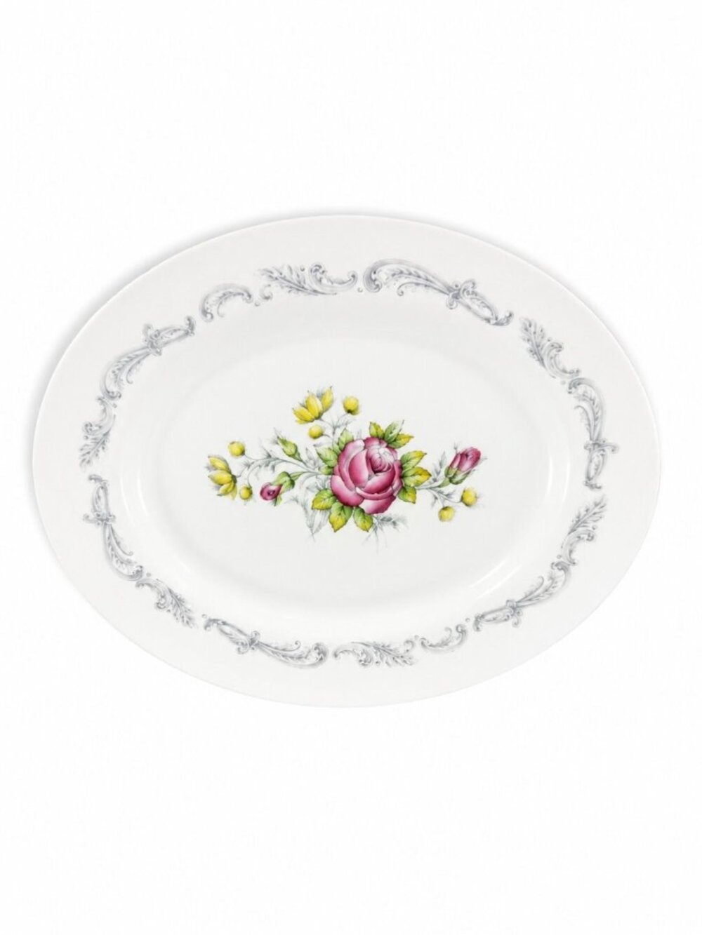 Oval Serving Platter Royal Doulton Chantilly Rose English Replacement China Flor